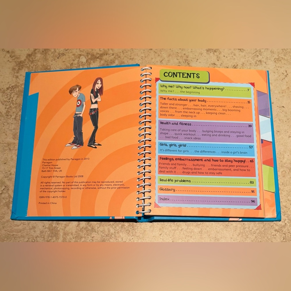 Just For Boys: A Book About Growing Up Hardcover Book - Picture 8 of 15